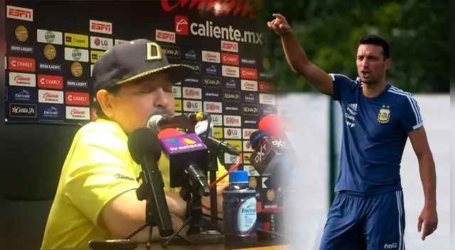 Maradona │ Selección Argentina: Lionel Scaloni recibió críticas lapidarias del técnico de Dorados de Sinaloa │ VIDEO