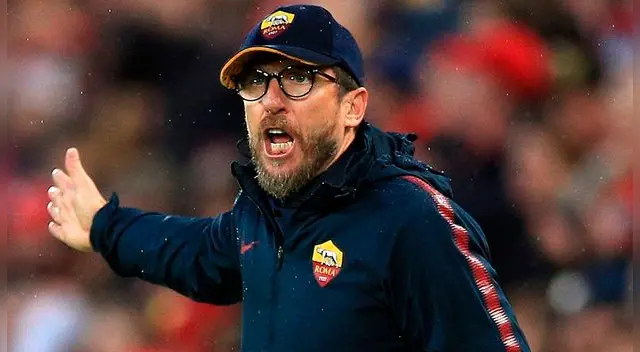 Real Madrid vs Roma: Eusebio Di Francesco confirmó las bajas de Daniele De Rossi y Diego Perotti