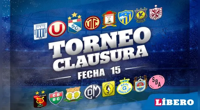 Torneo Clausura 2018: programación, resultados y tabla de posiciones de la última fecha 15 Torneo Clausura 2018: programación, resultados y tabla de posiciones de la última fecha 15