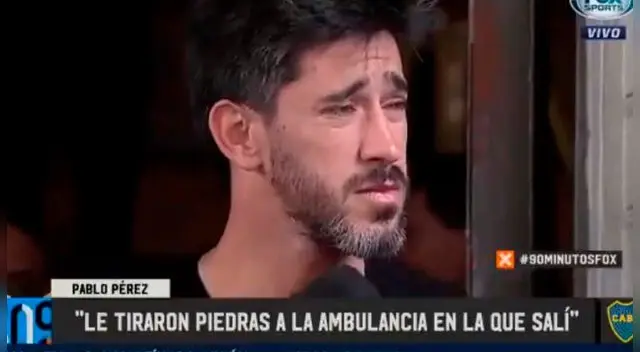 Pablo Pérez habló de lo vivido el sábado pasado en el Monumental de River. Pablo Pérez habló de lo vivido el sábado pasado en el Monumental de River.