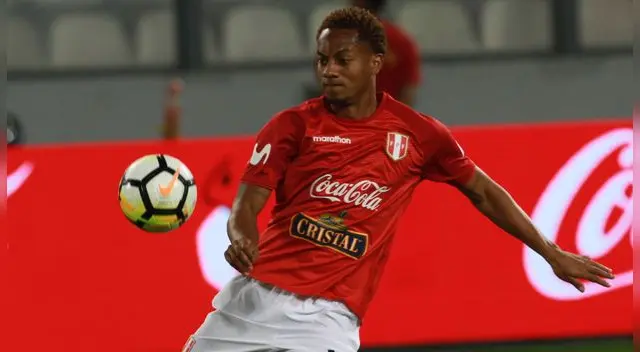 André Carrillo, en la previa del Perú vs Ecuador. André Carrillo, en la previa del Perú vs Ecuador.