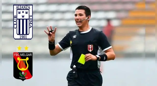 Alianza Lima vs Melgar: Kevin Ortega árbitro principal duelo semifinales reemplazando a Michael Espinoza │ FOTO