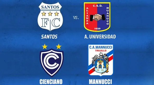 Cuadrangular final: fecha y horarios de los partidos entre Cienciano, Mannucci, Alianza Universidad y Santos