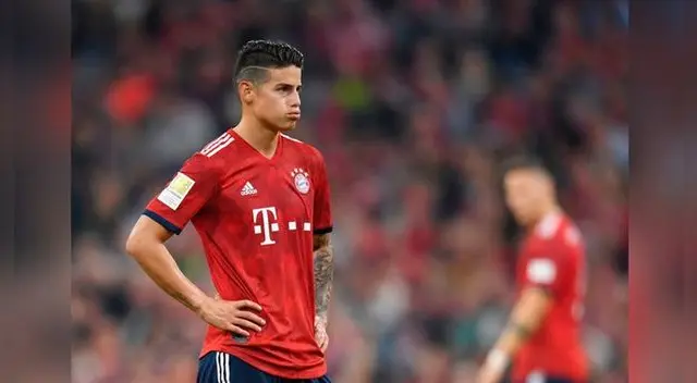 James Rodríguez: "Me gustaría quedarme en Bayern por amor de los hinchas" James Rodríguez: "Me gustaría quedarme en Bayern por amor de los hinchas"