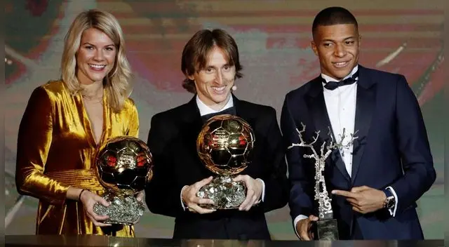 Luka Modric, Ada Hegerberg y Kylian Mbappé los grandes ganadores del Balón de Oro 2018 Luka Modric, Ada Hegerberg y Kylian Mbappé los grandes ganadores del Balón de Oro 2018