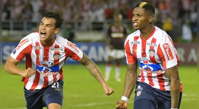 Junior vs Atlético Paranaense: golazo de media tijera de González para poner el empate a favor del local