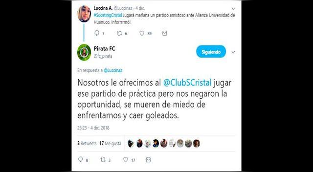 Universitario │ Alianza Lima: Twitter, Molinos El Pirata trolea hinchas con supuesta cuenta │ FOTOS