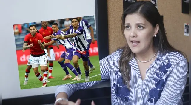 Yamila Osorio, Gobernadora de Arequipa: "Nos robaron el partido" | Melgar . Alianza Lima 