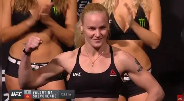 Valentina Shevchenko y Joanna Jedrzejczyk: revive el pesaje de la peruana por el UFC 231