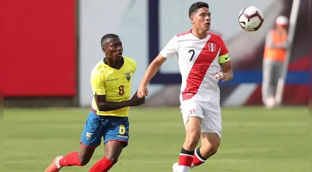 Selección Peruana Sub 17 venció 2-0 a Ecuador en partido amistoso