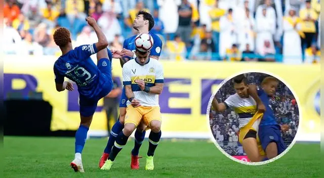 Al Hilal vs Al Nassr: André Carrillo es expulsado gracias al VAR tras un desmesurado codazo [VIDEO]