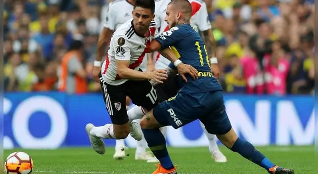 Ver River vs Boca EN VIVO GRATIS Final Libertadores 2018 vía Azteca Deportes y Fox Sports EN DIRECTO: horarios, canales de transmisión y guía de radio en Argentina | España | Perú Ver River vs Boca EN VIVO GRATIS Final Libertadores 2018 vía Azteca Deportes y Fox Sports EN DIRECTO: horarios, canales de transmisión y guía de radio en Argentina | España | Perú