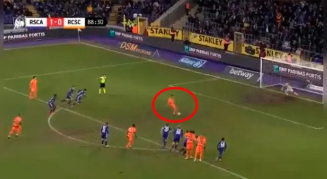 Ver GOLAZO Cristian Benavente VIDEO 1-0 Sporting Charleroi frente al Anderlecht por la Jupiler Pro League 