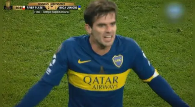 River vs Boca: Fernando Gago salió por lesión en Copa Libertadores.
