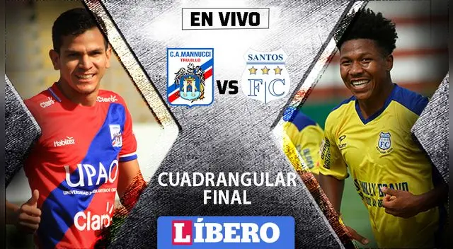Mannucci vs. Santos FC EN VIVO ONLINE: hora y donde ver encuentro por la primera fecha del Cuadrangular Final del ascenso a Primera División