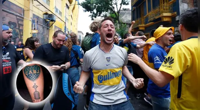 Copa Libertadores: Hincha de Boca Juniors se tatuó la Copa Libertadores porque pensó que la iban a ganar