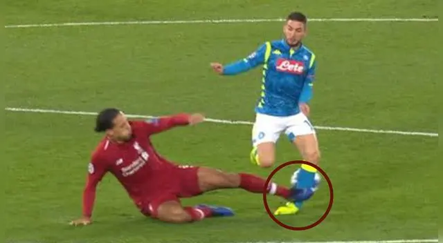 YouTube | Liverpool vs Napoli EN VIVO: La terrible falta de Van Dijk sobre Mertens que pudo ser roja para el holandés | VIDEO YouTube | Liverpool vs Napoli EN VIVO: La terrible falta de Van Dijk sobre Mertens que pudo ser roja para el holandés | VIDEO