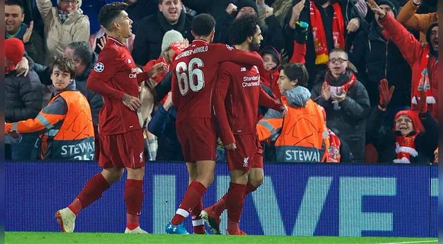 Liverpool venció a Napoli y clasificó a octavos en la Champions League. Liverpool venció a Napoli y clasificó a octavos en la Champions League.