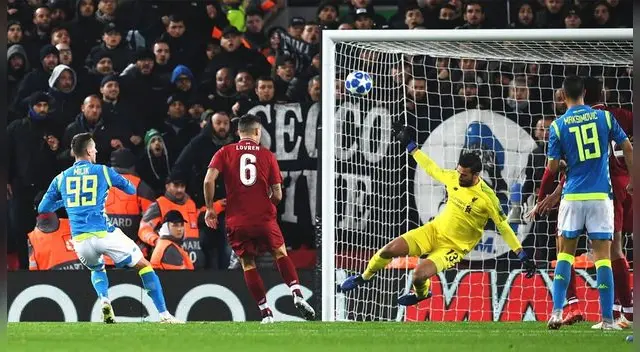 Alisson Becker y su heroica atajada en el minuto final para la clasificación de Liverpool. Alisson Becker y su heroica atajada en el minuto final para la clasificación de Liverpool.