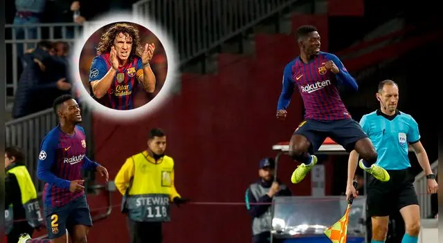 Champions League: Carles Puyol se rinde a los pies de Ousmane Dembélé tras su golazo ante el Tottenham Champions League: Carles Puyol se rinde a los pies de Ousmane Dembélé tras su golazo ante el Tottenham