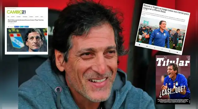 Mario Salas │ Colo Colo: Técnico de Sporting Cristal al terminar la temporada volvería a Chile │ FOTOS