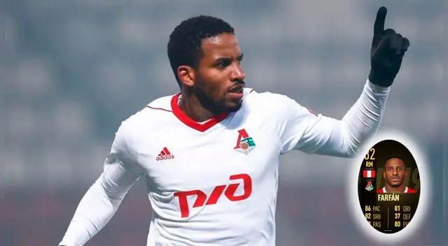 Selección Peruana: Jefferson Farfán fue incluido en el "Equipo de la Semana 13" en el FIFA 19 [FOTO]