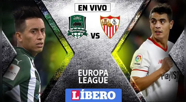 Krasnodar vs Sevilla EN VIVO ONLINE LIVE STREAMING vía Fox Sports 2 B/R Live beIN Sports con Christian Cueva por la jornada 6 de la Europa League
