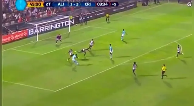 Gol de Fernando Pacheco para el 4-1 por la primera Final Descentralizado 2018. Gol de Fernando Pacheco para el 4-1 por la primera Final Descentralizado 2018.