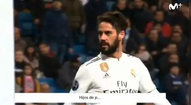 Real Madrid: Isco insultó a los hinchas de la gradería en el Estadio Santiago Bernabéu │ VIDEO Real Madrid: Isco insultó a los hinchas de la gradería en el Estadio Santiago Bernabéu │ VIDEO