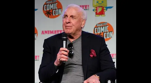 El año pasado, Ric Flair anduvo internado en coma. 