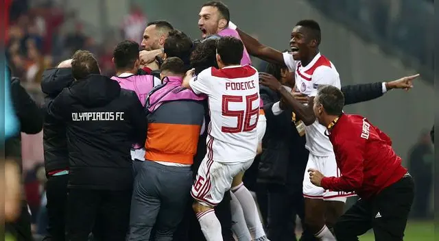 Olympiakos venció 3-1 al AC Milan y pasó a los dieciseisavos de la Europa League. Olympiakos venció 3-1 al AC Milan y pasó a los dieciseisavos de la Europa League.