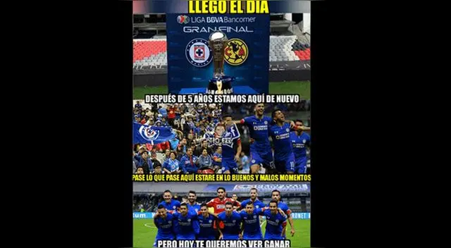 Facebook | América vs Cruz Azul EN VIVO: los divertidos memes en la previa de la primera final de la Liga MX | FOTOS |VIRAL Facebook | América vs Cruz Azul EN VIVO: los divertidos memes en la previa de la primera final de la Liga MX | FOTOS |VIRAL