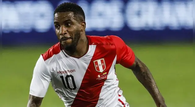 Jefferson Farfán, durante un partido de la Selección Peruana Jefferson Farfán, durante un partido de la Selección Peruana
