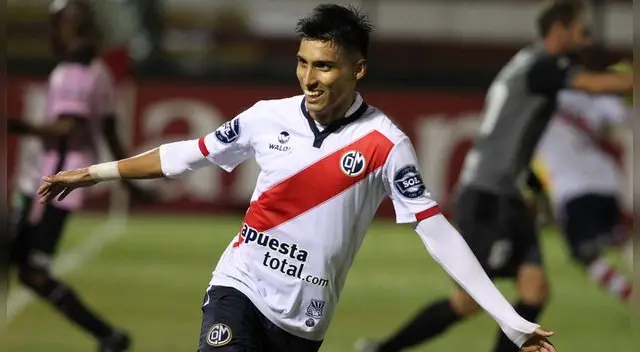 José Manzaneda celebra un gol de Municipal. José Manzaneda celebra un gol de Municipal.