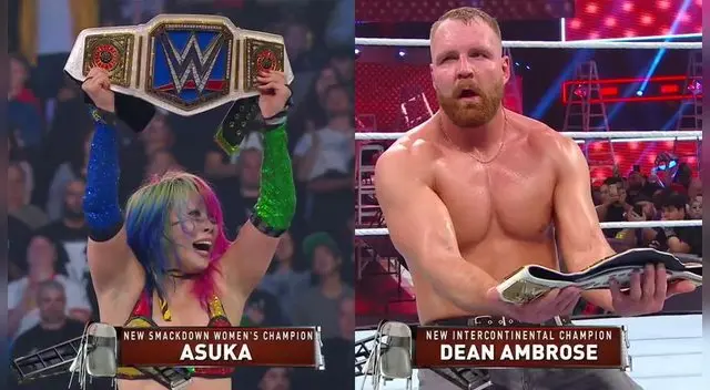 En WWE TLC 2018, Asuka y Dean Ambrose se convirtieron en nuevos campeones.