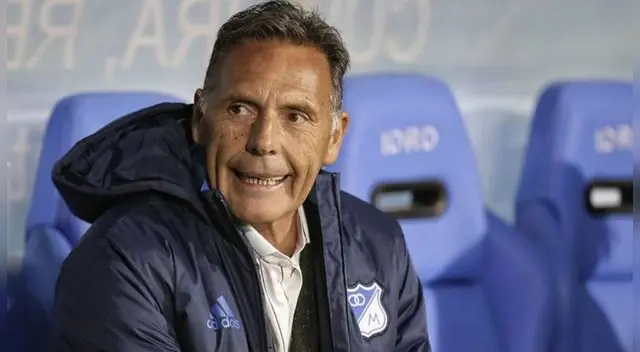 Miguel Ángel Russo, durante su etapa en Millonarios.