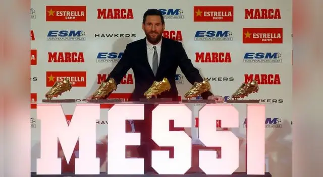Lionel Messi Bota de Oro 2018: Quinto galardón para el futbolista argentino de Barcelona │ FOTOS │ VIDEOS