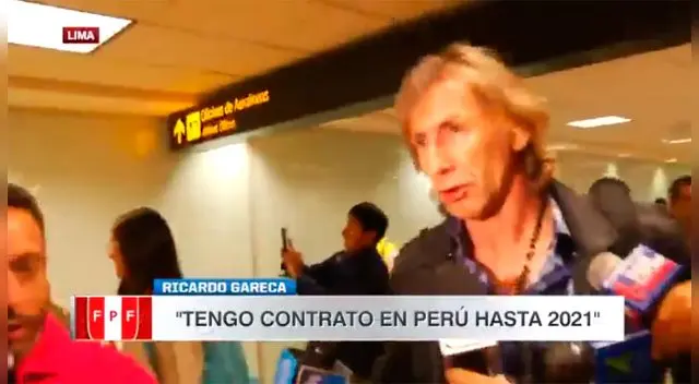 Selección Peruana: Ricardo Gareca confirmó que tiene contrato ante interés de Boca Juniors │ VIDEO Selección Peruana: Ricardo Gareca confirmó que tiene contrato ante interés de Boca Juniors │ VIDEO