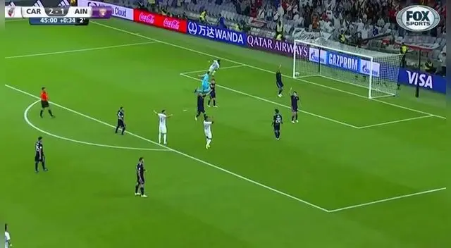 River Plate pasó por un susto en los minutos finales del primer tiempo contra Al Alain River Plate pasó por un susto en los minutos finales del primer tiempo contra Al Alain