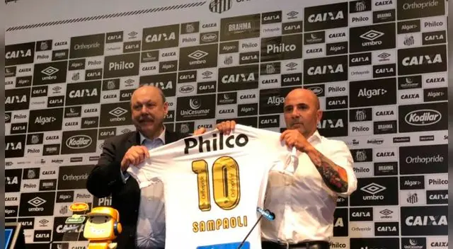 Santos: Pelé le da la bienvenida a Jorge Sampaoli [FOTO]