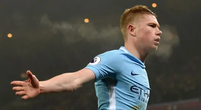 Manchester City vs Leicester: golazo de Kevin De Bruyne para los 'citizens' Manchester City vs Leicester: golazo de Kevin De Bruyne para los 'citizens'