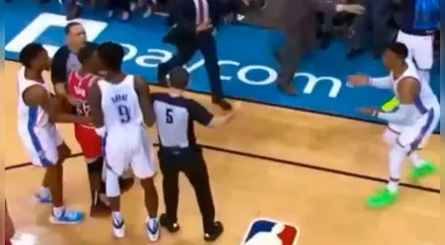Youtube | NBA: Jugadores de Chicago Bulls y Oklahoma City protagonizaron una gresca durante partido