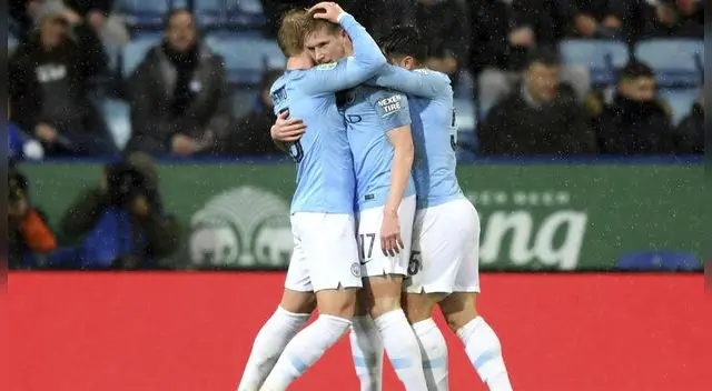 Manchester City venció en penales al Leicester City y pasó a la semifinal de la Carabao Cup 2018. Manchester City venció en penales al Leicester City y pasó a la semifinal de la Carabao Cup 2018.