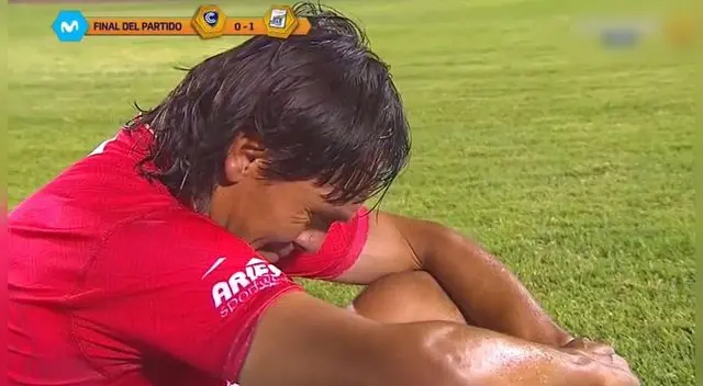 Ramón Rodríguez pidió perdón entre lágrimas a los hinchas del Cusco.