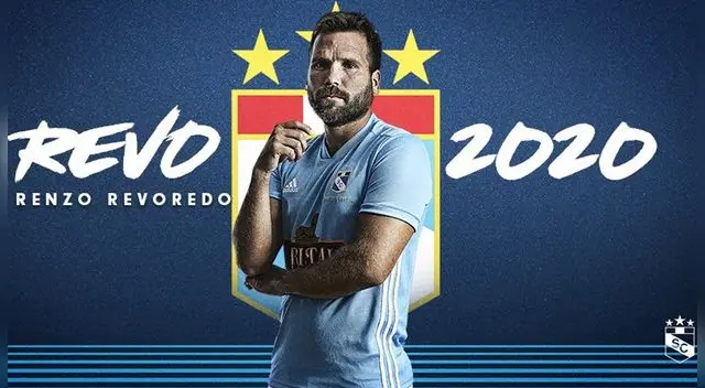 Sporting Cristal anunció la renovación de Renzo Revoredo por las próximas dos temporadas