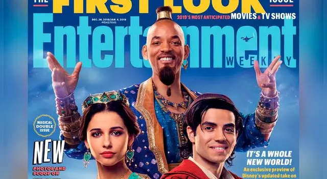 Genio Aladino: Will Smith se estrena en exclusiva como el popular personaje │ FOTOS │ VIDEO