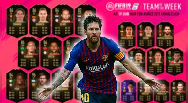 FIFA 19: Lionel Messi aparece en el Equipo de la Semana 14: TOTW 14 [FOTO]