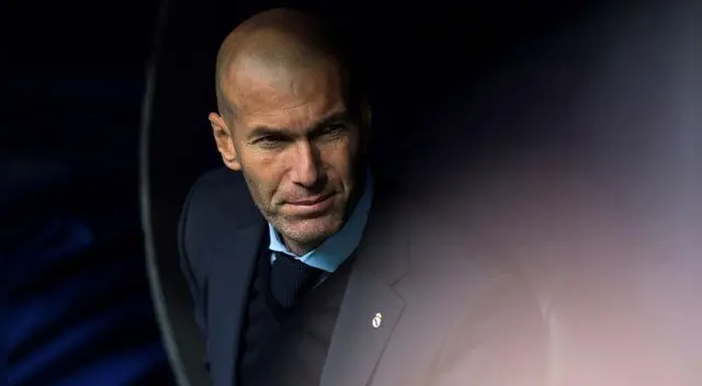 Zinedine Zidane, durante su etapa en el Real Madrid.