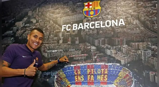 Jeison Murillo y su primer día en el Barcelona