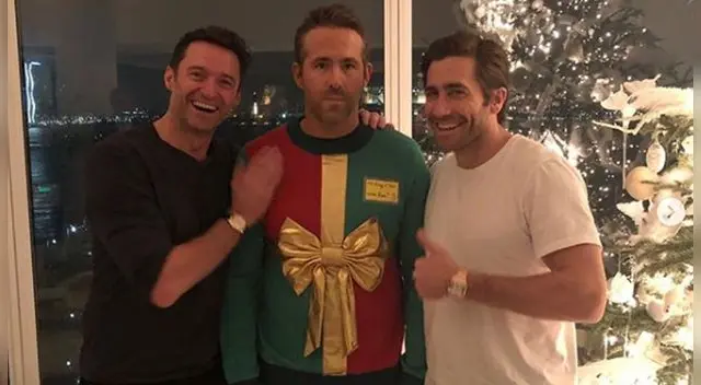 Hugh Jackman y Jake Gyllenhaal le hicieron pesada broma a Ryan Reynolds Hugh Jackman y Jake Gyllenhaal le hicieron pesada broma a Ryan Reynolds